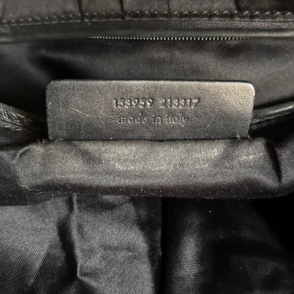 YSL/Yves Saint Laurent Oversized Muse Bag - Navy/Eggplant Leather - Pilati Era - Picture 7 of 10